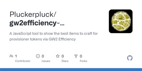 gw2efficiency · GitHub.